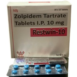 Ambien Zolpidem Tartrate 10mg 60 Pills