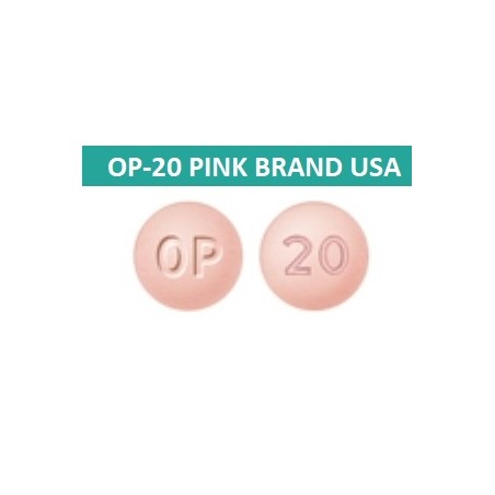 OXYCODONE PINK ®BRAND 20mg 60 Pills